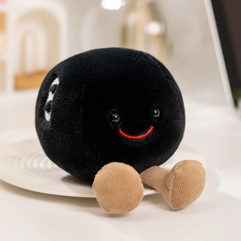 Aurora Multi Sport Plush Toy Soft Pillow Featuring Basketball Football Tennis Baseball Billiards Model 0000