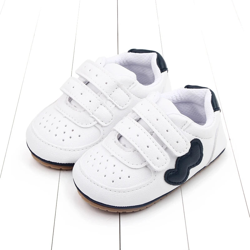 New Fashion Baby Shoes Spring and Autumn High Quality TPR Sole Anti-slip Water Proof Toddler Prewalking Outdoor Sneaker D2736