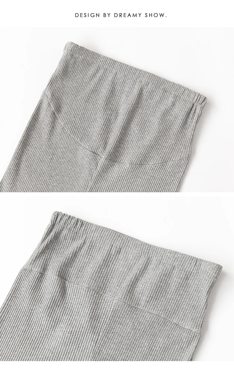 Pregnant Women Summer Pants Comfortable Cotton Trousers Letters Embroidery Pregnancy Short Leggings Slim Stripe Maternity Shorts
