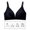 Pregnant Women Front Open Buckle Feeding Bra Solid Color Maternity Nursing Bra with Removable Pads