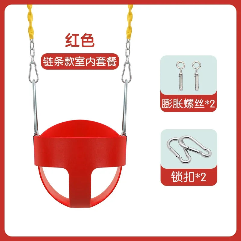 XL baby swing basket glider seat for indoor and outdoor use.