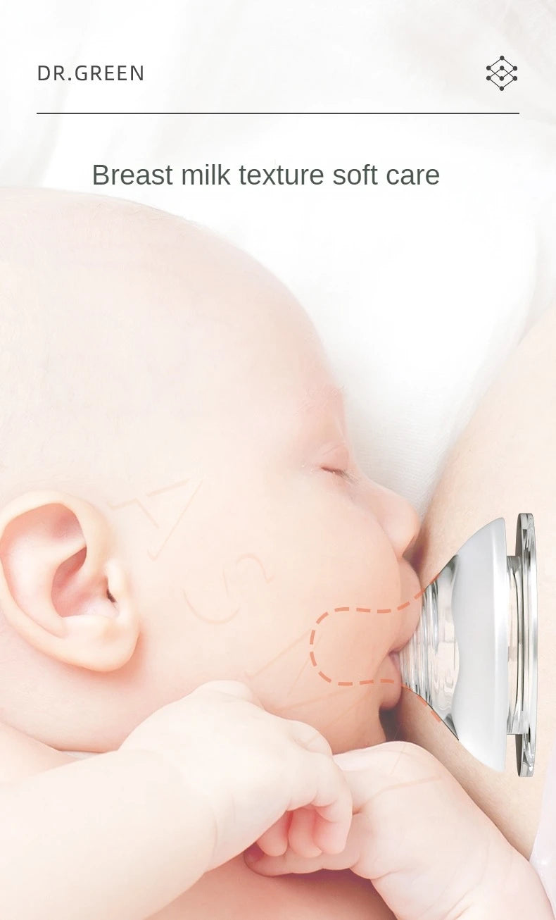 Dr.Green Wide Mouth S/M/L/Cross hole Nipple Bottle nipple safe silicone material soft texture Suitable for 0-3 years old babies