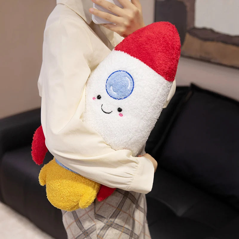 Soft House Car Airplane Throw Pillow Super Soft Cartoon Plush Toys Baby Sleeping Comfort Doll Christmas Halloween Gifts Gift