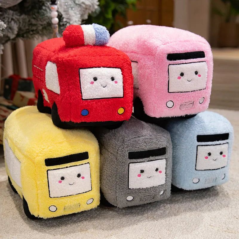 Soft House Car Airplane Throw Pillow Super Soft Cartoon Plush Toys Baby Sleeping Comfort Doll Christmas Halloween Gifts Gift