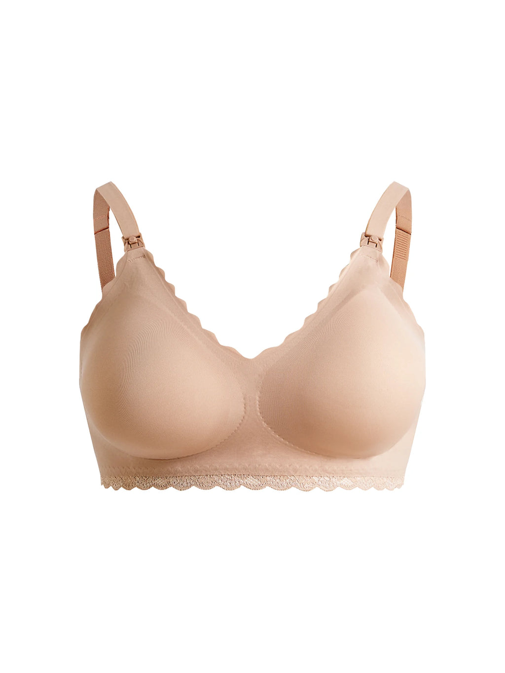 Large Size Pregnant Women Without Bra Nursing Underwear, Comfortable And Soft, Can Install Breast Pump, No Steel Ring Underwear