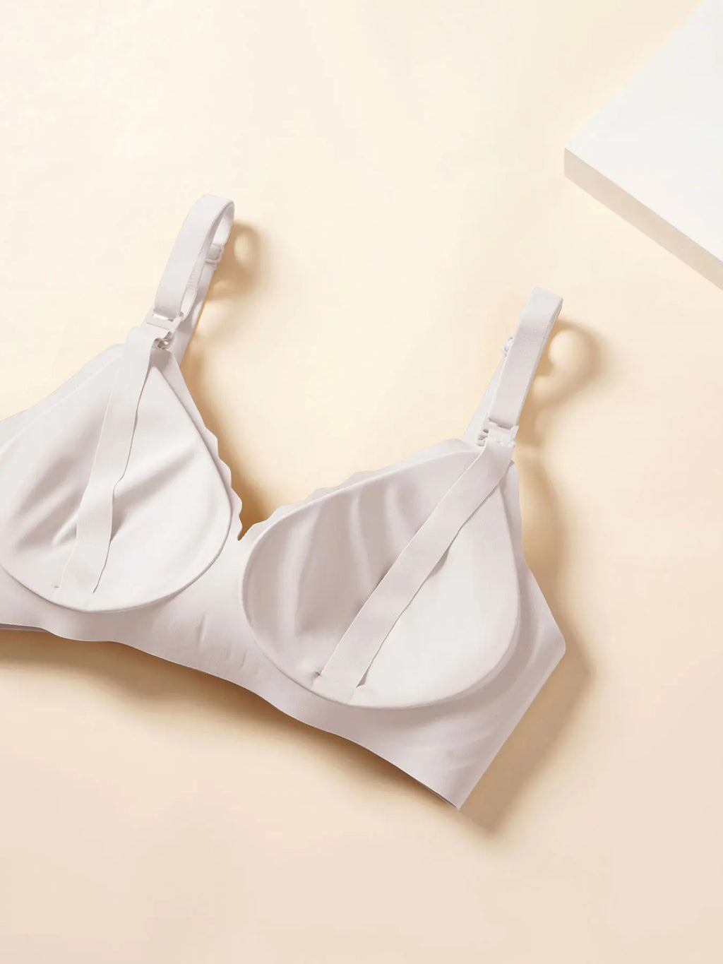 New Front Open Nursing Bra Maternity Jelly Gel Laser Cutting Seamless Underwear Ultra Thin Breastfeeding Bra For Pregnant Women