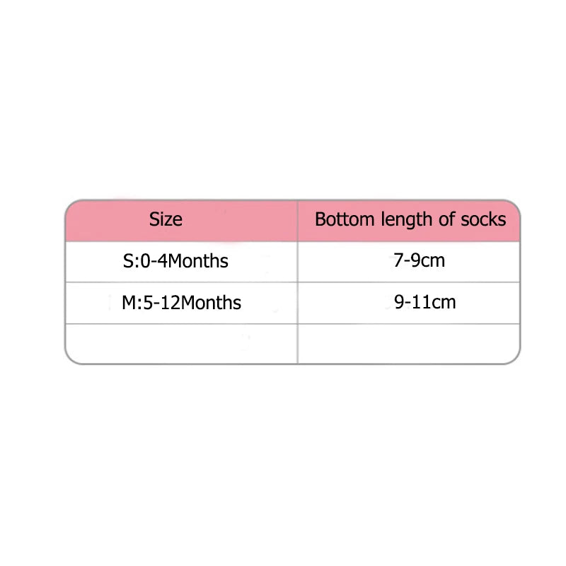Kiddiezoom 5 Pairs/Set Four Seasons 0-12Months Fashion Newborn Baby Boy Girl Socks 100%Cotton Soft Infant Accessories