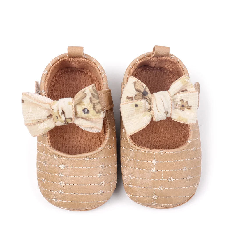 New Spring And Autumn Baby Girls First Walking Indoor Outdoor Toddler Shoes With Fashion Design For 0-18M Baby Princess Shoes