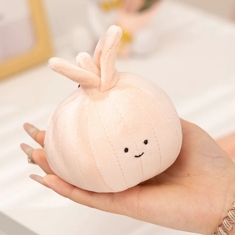 Kawaii Vegetable Plush Toys Cute Vegetables Pendant Onion Chili Mushroom Carrot Plush Pendant Keychain Toy