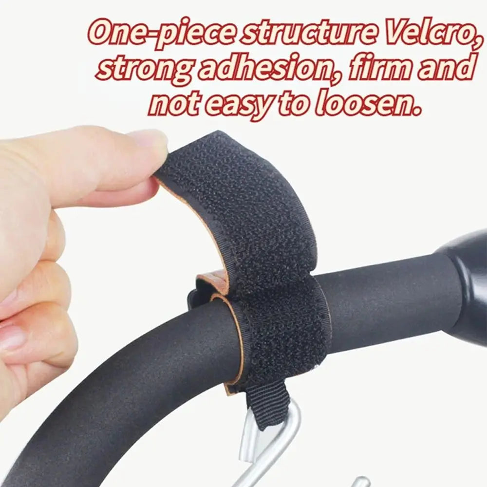Cartoon S Shape Baby Stroller Hooks PU Solid Color Hanging Hook Stroller Accessories Cartoon Stroller Accessories Baby