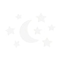8Pcs/Set Ins White Wooden Moon and Star Garden Nursery Collection Wooden Wall Decoration Celestial Wall Art, Playroom Sign, Bohemian Home Wall Decor