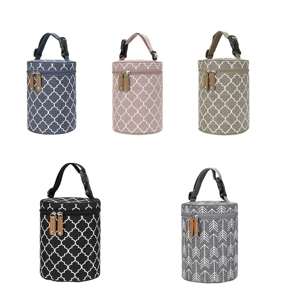 Thermal Insulation Stroller Hanging Bag Hanging Design Large Capacity Insulated Breastmilk Cooler Bag Travel Carrier Waterproof