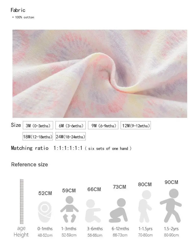 Cartoon Cute Newborn Girl Bodysuits Summer Baby Girl 2-Piece Sleeveless Onesies Fashion Infant Clothes