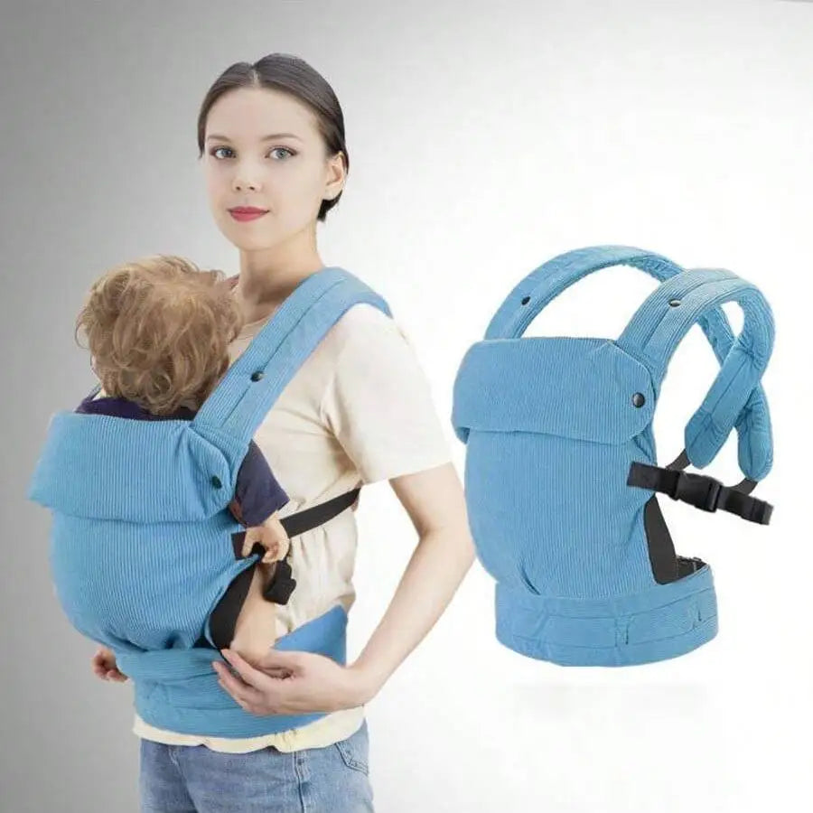 Front-Hold Simple Baby Carrier for Infants and Toddlers, Lightweight Multifunctional Carrier