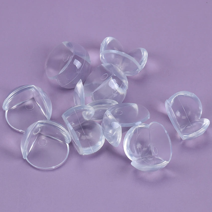 Childproofing Table Corner Guards - 16 PCS Transparent Spherical Edge Protectors children child safety