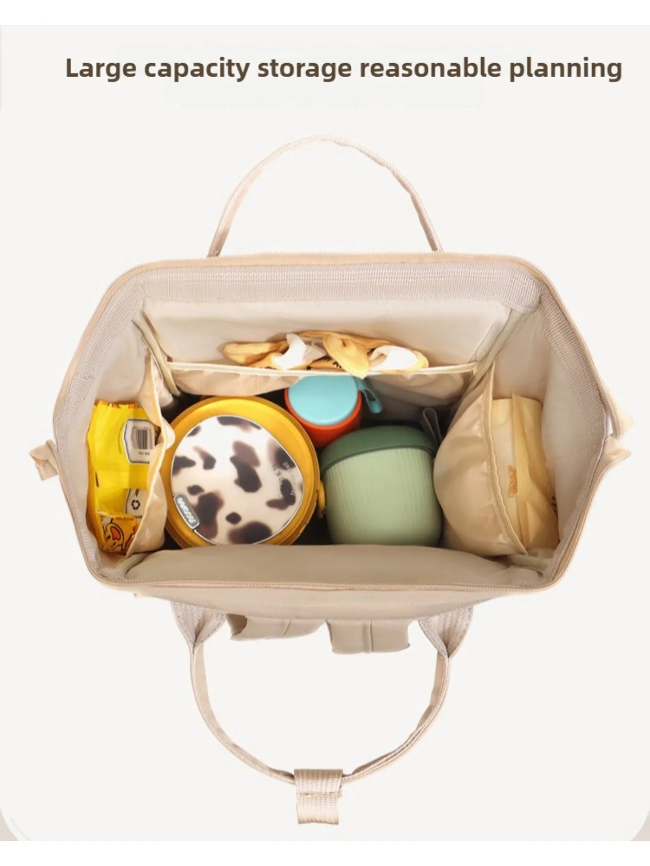 Fashion High Quality Backpack Double Shoulder Mommy Bag Large Capacity Travel Bag for Mother and Baby