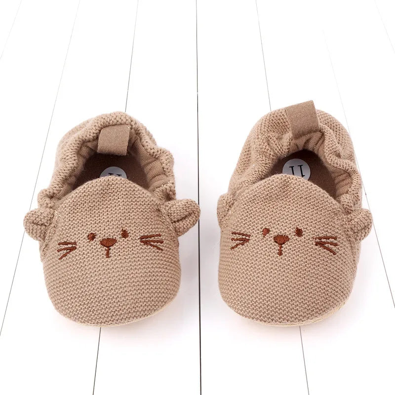 2025 Hot Selling Baby Boys And Girls First Walking Indoor Outdoor Toddler Shoes With Cute Design And High Quality Cotton Sole