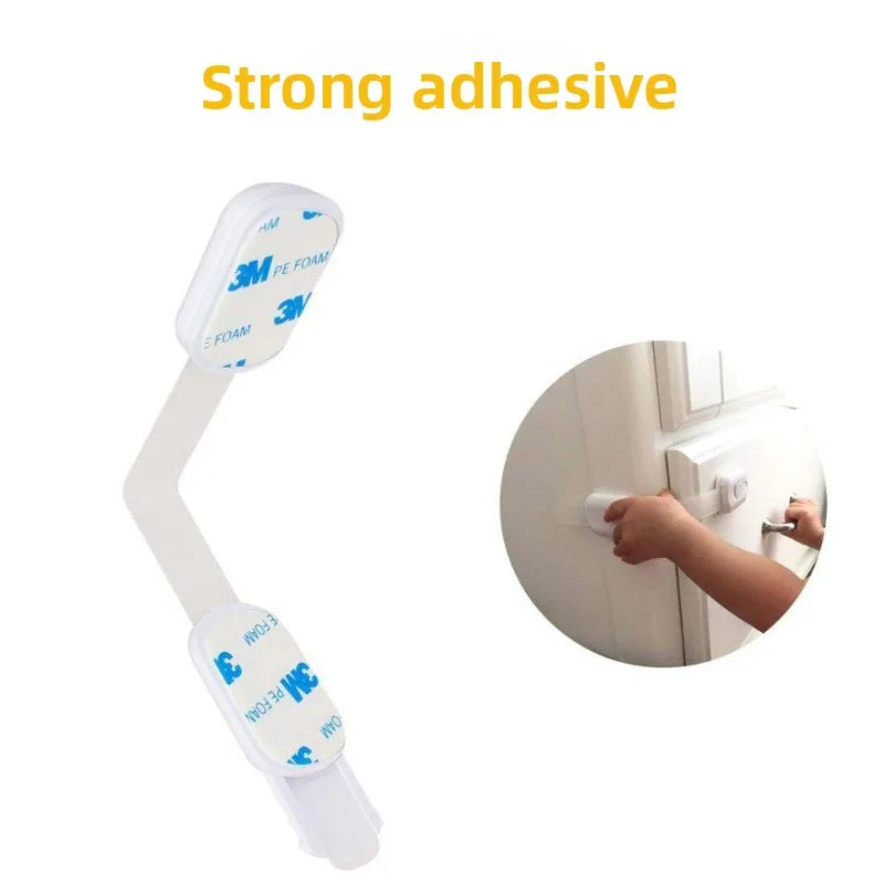 Multifunctional Banded Cabinet Door Safety Locks Drawer Locks Child Pet Proof Protective Latches for Home Security