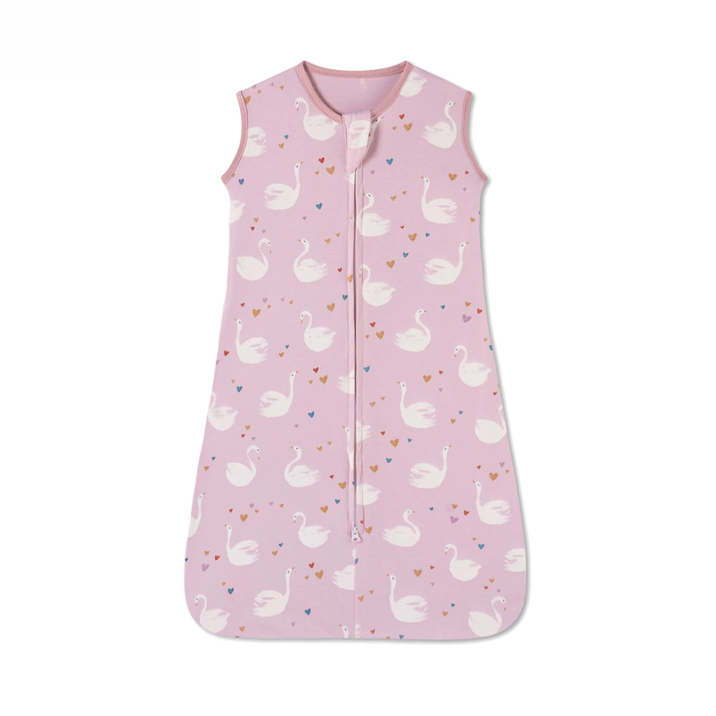 Sleeveless Vest Baby Sleeping Bag Cotton Thin Breathable Pajamas Anti-Kicking Cocoon for Newborn Envelope Sleep Sack Bedding
