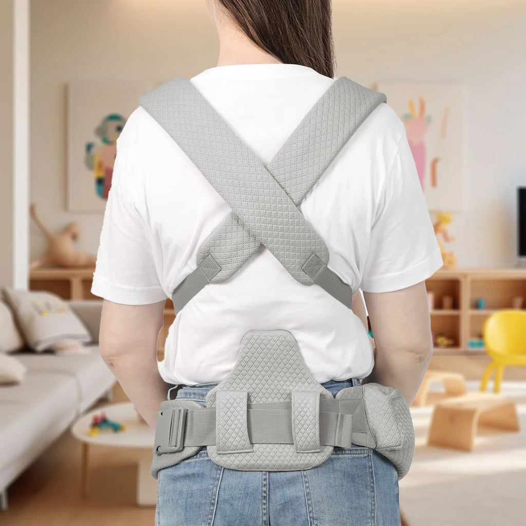 Multicolor Baby Carrier Backpack, Lightweight Portable 4-In-1 Travel Gear, Adjustable Comfortable Front & Back Carry, Perfect Gi