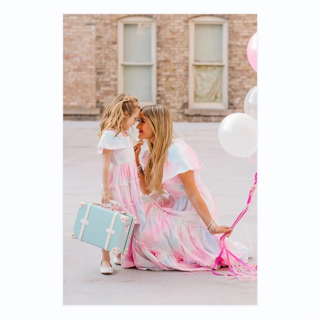 Bohemian Mother Daughter Dress Vestido Beach Children Dress Family Matching Outfits Women Clothing Casual Girls Dresses Summer