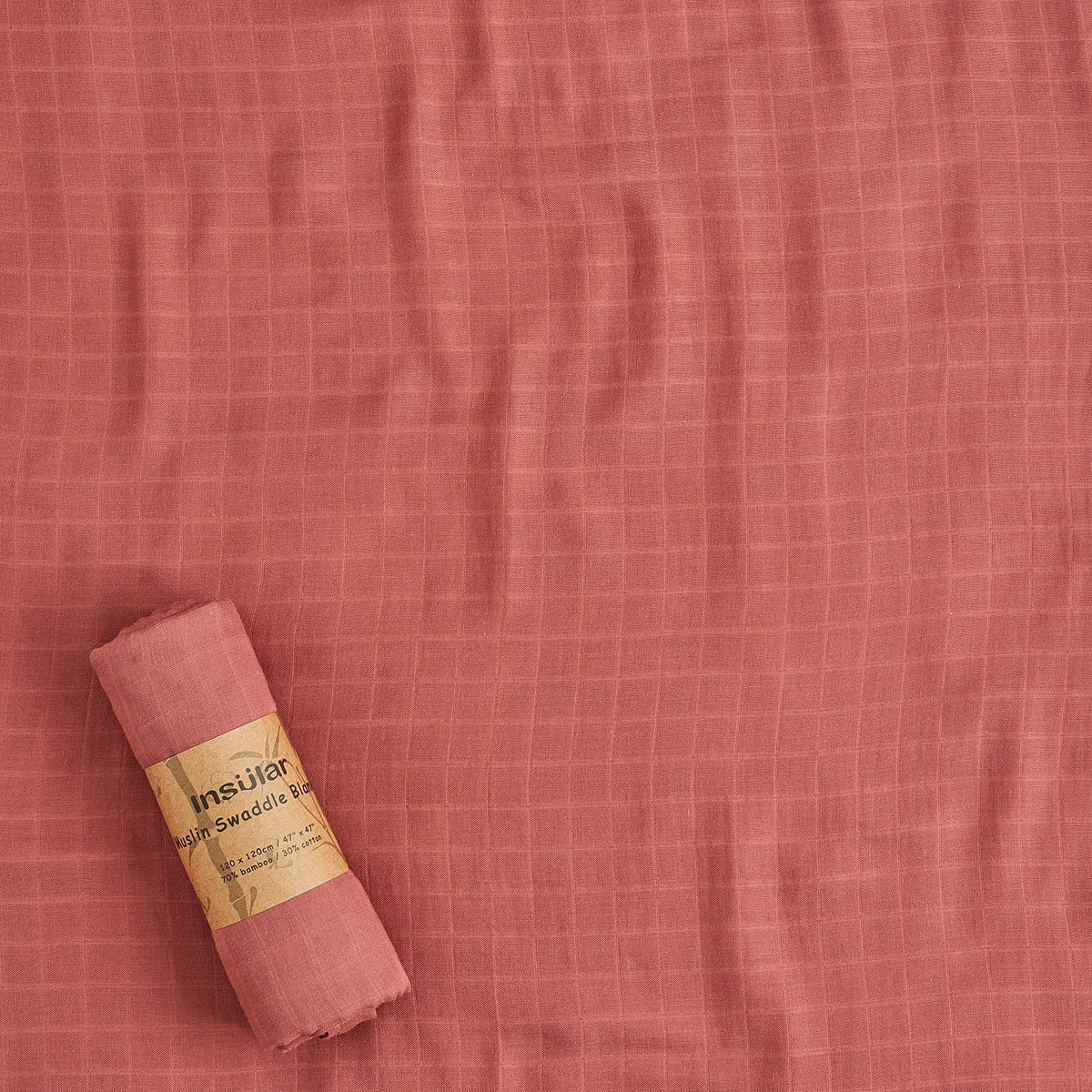 Soft Muslin 100 Percent Cotton Baby Blanket 120x120 Cm For Newborns, Infant Wrap And Stroller Cover