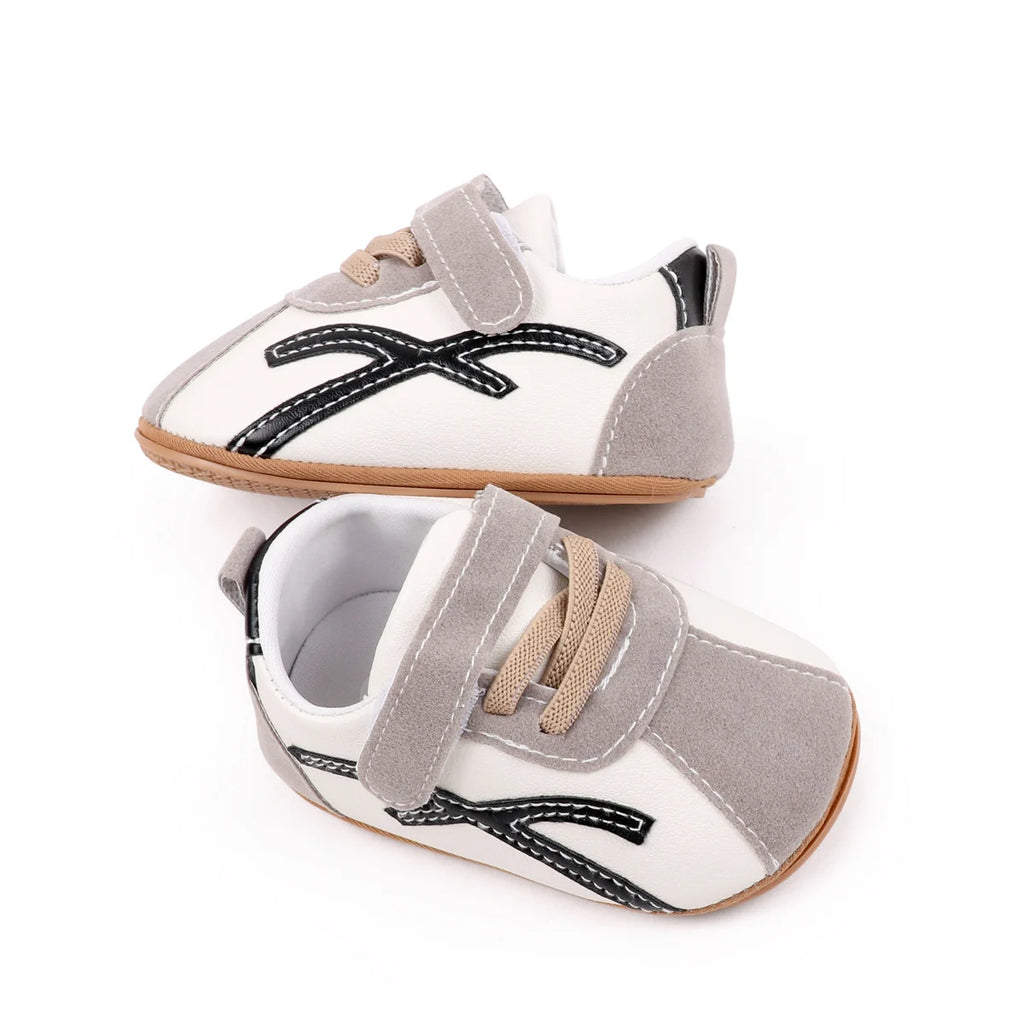 Baby Boys And Girls First Walking Indoor Outdoor Toddler Shoes Spring And Autumn High Quallity TPR Sole Soft And Comfortable