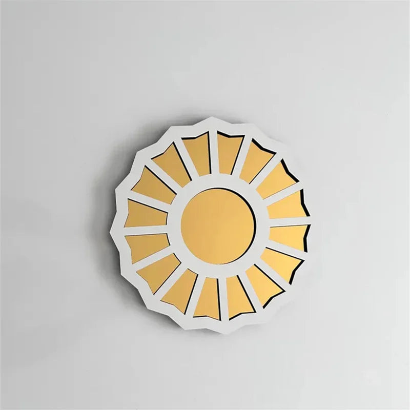 Divine Feminine 3D Mirror - Handmade Wood & Acrylic Wall Decor