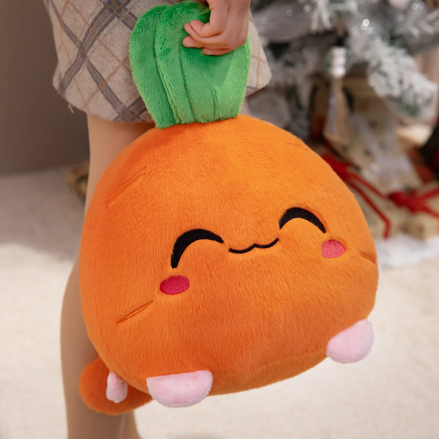 Cute Plush Dolls With Strawberry Cat Stuffed Soft Toys Fruit Sofa Doll Birthday Gift Room Decor Children's Friends Birthday