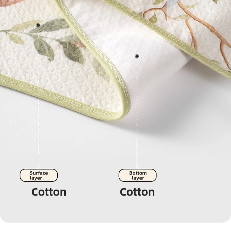 Cotton Baby Diaper Changing Mat Urine Pad Waterproof Breathable Large Size Children's Mattress Bedding Babies Accessories