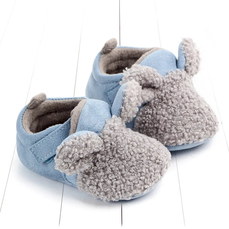 Baby Winter Shoes Cute Animal Ear Soft Cotton Warm and Comfortable for 0-18 Months Boys and Girls 2024 New Fashion  D2028 D2097