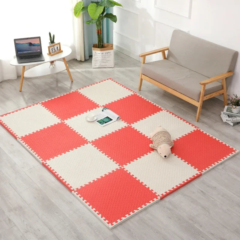 Interlocking Foam Baby Play Mat Puzzle Tiles 20-Piece 30 cm Squares Non-slip Floor Mats