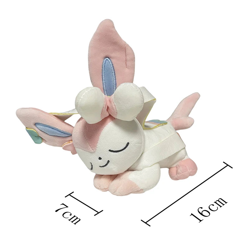 Pokemon Plush Vaporeon Sleeping Series Eeveelution Eevee Evolution Leafeon Glaceon Sylveon Stuffed Doll Charizard Pikachu Doll