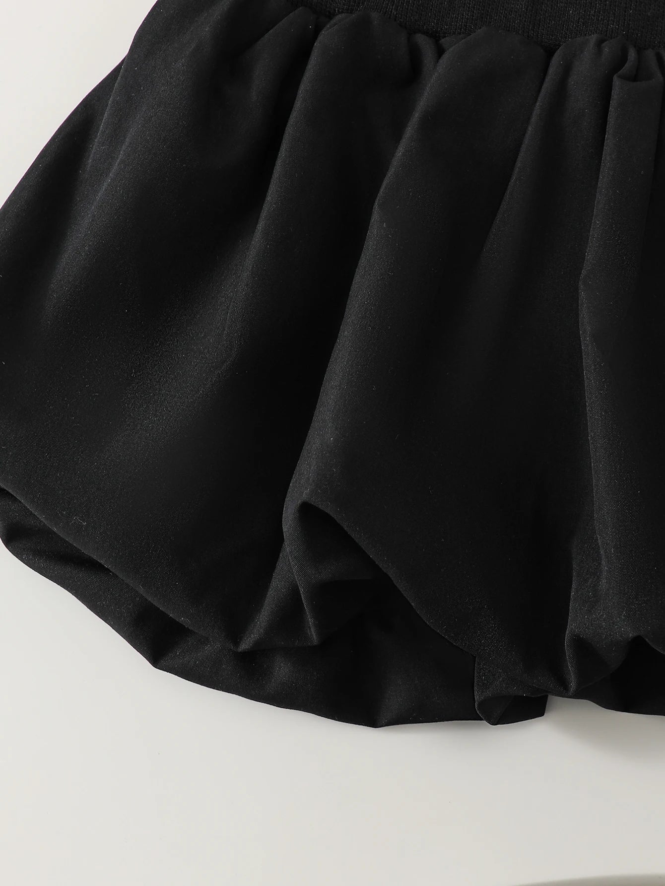 Summer Baby Girl Set Round Neck Small Bow Sleeveless+Black bud skirt Half Skirt 2Pcs/Set 0-3 Year Old Baby Girl Fashion Set