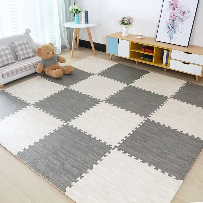 Baby Eva Foam Play Gym Puzzle Mats Interlocking Tiles For Kids Crawling Soft Floor