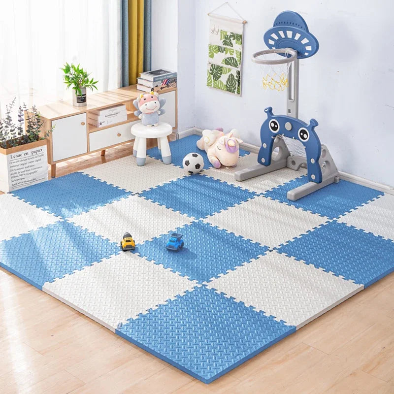 Interlocking Foam Baby Play Mat Puzzle Tiles 20-Piece 30 cm Squares Non-slip Floor Mats