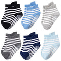 Kiddiezoom 6 Pairs/Set Four Seasons 0-5Y Solid Newborn Baby Boy Girl Socks 100%Cotton Soft Infant Accessories