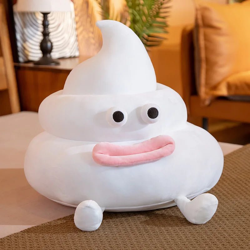 New 25cm/35/45CM Funny Poop Plushie Toys Simulation faeces Pillow Stuffed Soft Creative Sofa Cushion Interesting Birthday Gifts