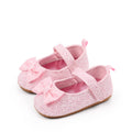 Baby Girl's First Walking Toddler Shoes Sping And Autumn Beautiful Design High Quality Hook-loop And TPR Sole Soft Comfortable