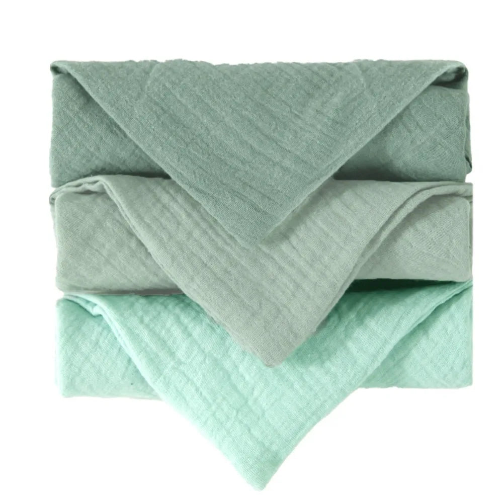 4-Layer Pure Cotton Baby Washcloths 22x23 cm Absorbent Gauze Square For Bath And Face