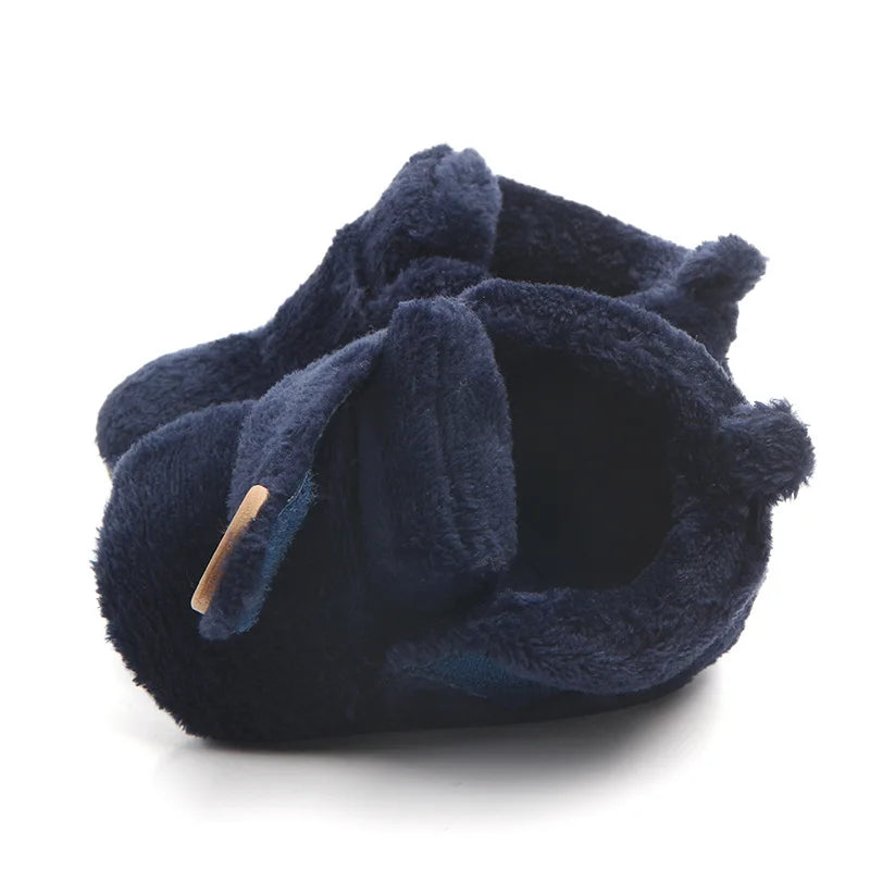 Cute Baby Girl Boy Casual Shoes Warm Plush Mutilcolor Lovely Soft Soled Walking Shoes Fashion Design Infant Shoes First Walkers