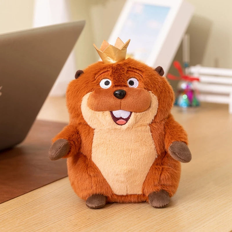 2026 New Hoppers Tom Lizard Plush Doll Anime Peripherals King George Mabel Loaf Beaver Plushie Stuffed Toys Soft Toy Collectible