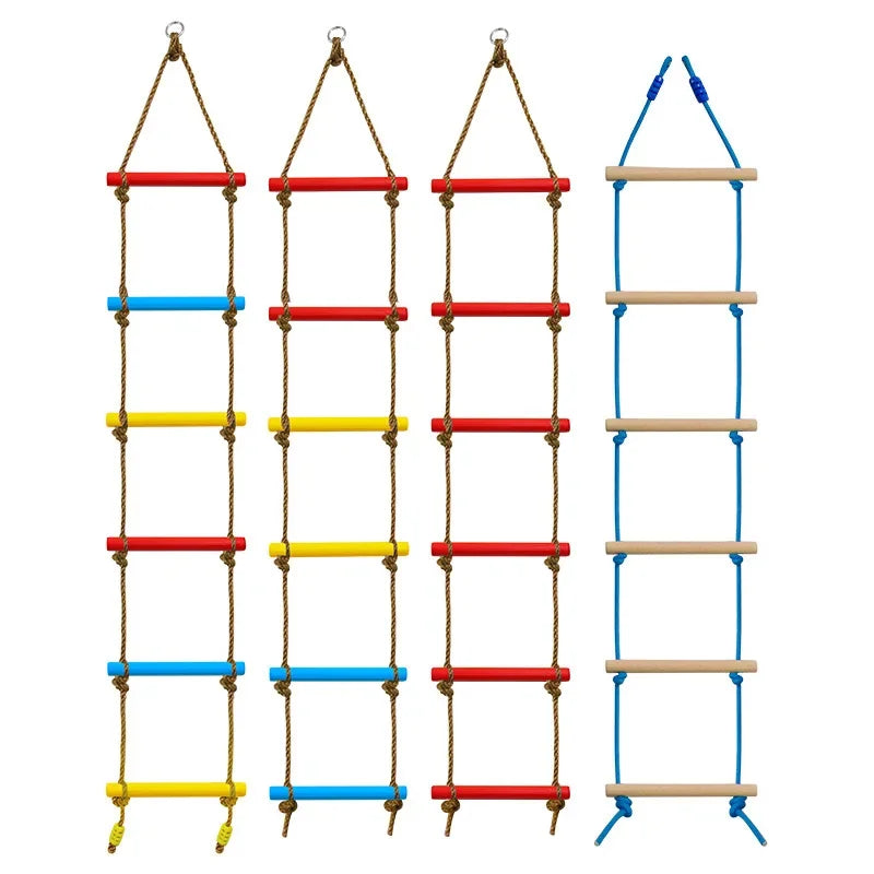 Children's Swing PE Circular Mountaineering Rope Children's Hanging Rope Outdoor Swing Indoor Circular Tree Climbing Rope