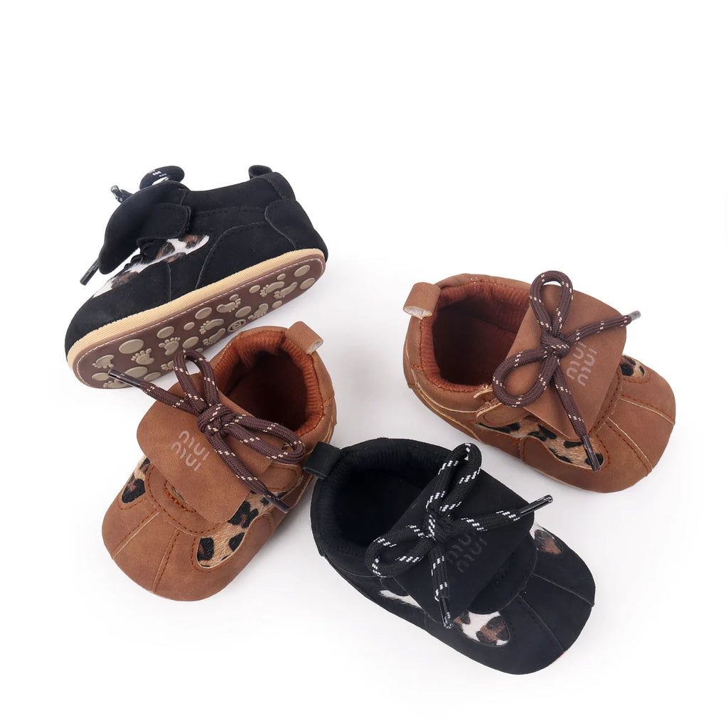 Hot-Selling Leopard-Print Stylish Baby Shoes For Spring And Autumn Casual Shoes Boys' And Girls' Children's Toddler Shoes
