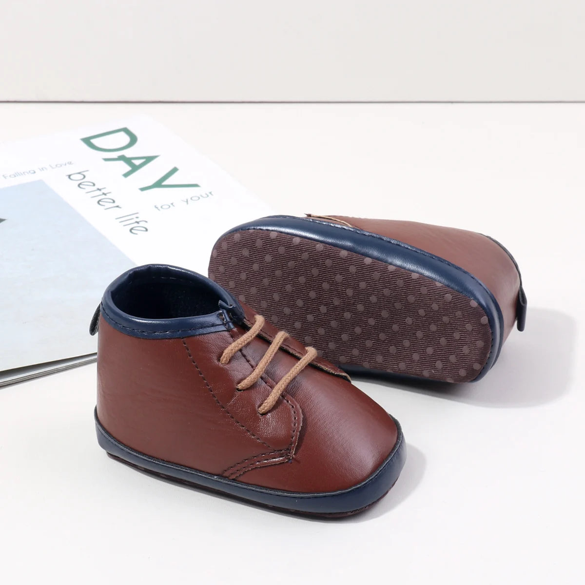 Spring And Autumn Baby Boys And Girls First Walking Toddler Shoes With High Quality TPR Sole For 0-18M Baby Casual Sports Shoes