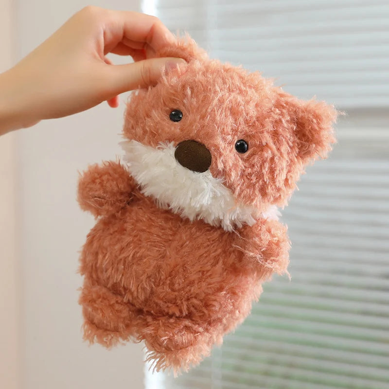 20cm Soft Furry Plush Toys Kawaii Cute Fox Owl Pig Lamb Chick Duck Stuffed Animals Toys Pp Cotton Plushies Dolls Gifts Children
