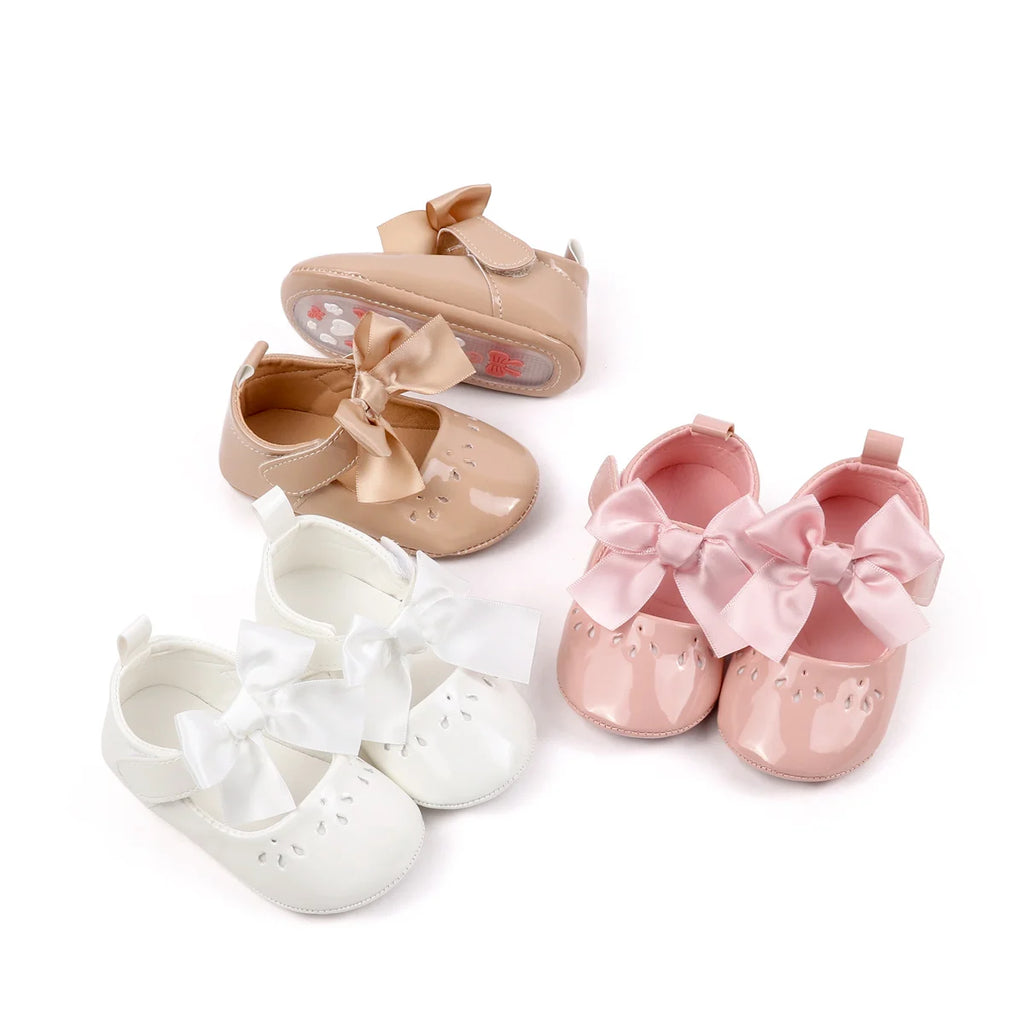 Casual Cute Solid Color Home Shoes For Baby Girls Lightweight Non-slip Walking Shoes For Indoor Spring And Summer Anti slip