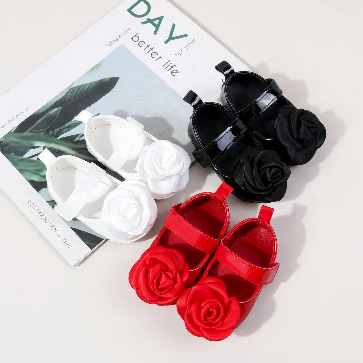 Fashion Girl Princess Shoes 2025 Autumn New Baby Leather Shoe Comfort Anti Slip Girl Flower Casual Shoes Retro Child Ballet Shoe