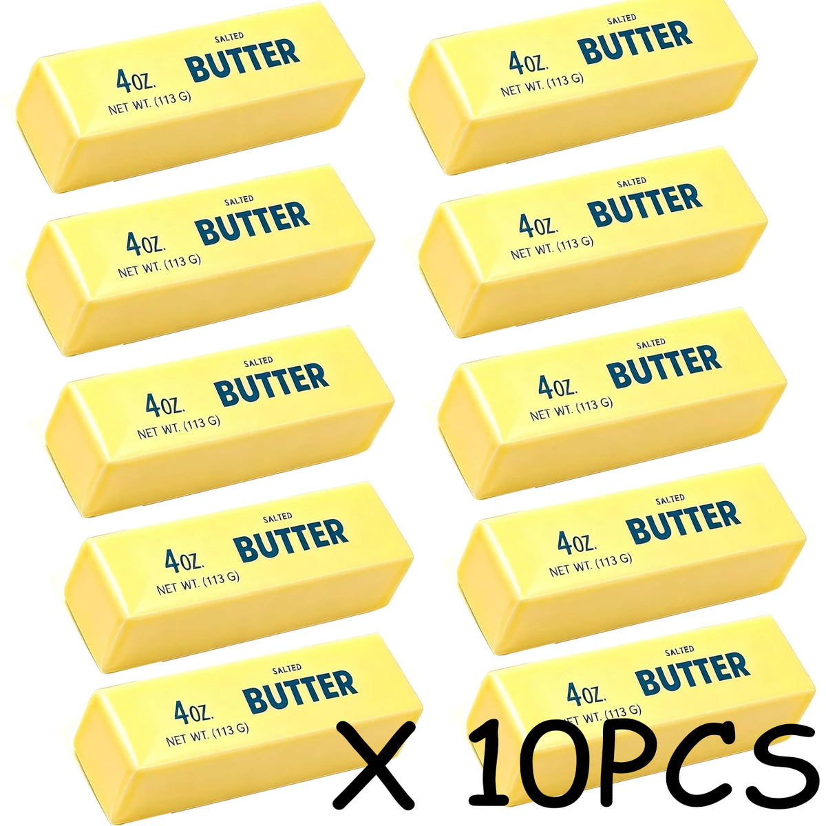 1-10Pcs Butter Stick Squishy Toy Slow Rising Squeeze Toy Butter Bar Brick Squishy Fidget Toy Anti Stress Release Hand Relax Gift