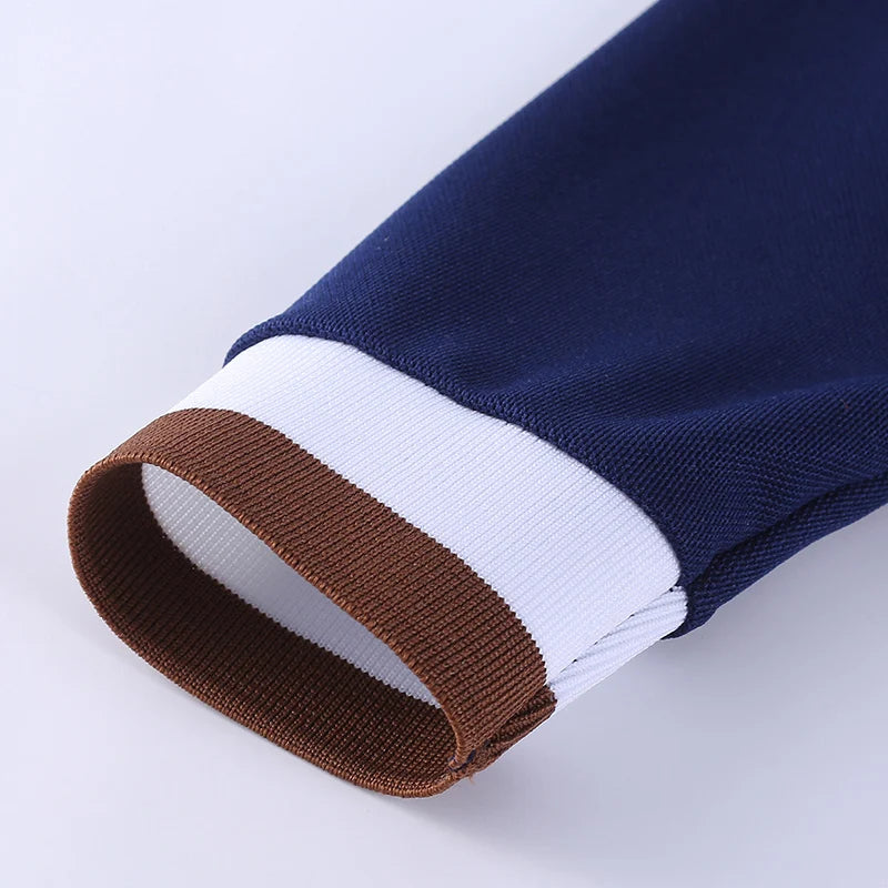 1/3 Piece Autumn And Winter Children's Solid Color Small Logo Fashionable Long Sleeved T-shirt Boys And Girls Round Neck Shirt